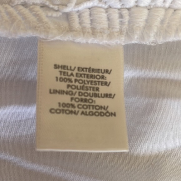 Ann Taylor NWT lace overlay white shorts sz2P - Picture 8 of 9